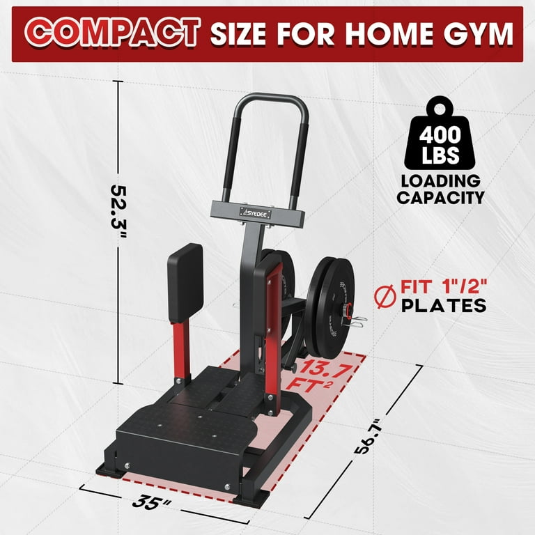 Standing abductor machine outlet