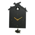 thumbnail image 3 of Milaget Natural Wall Clock Wooden Bird Cuckoo House Walls Watch Decoration Decors Model Model 1, 3 of 8