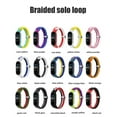 thumbnail image 2 of Strap for Mi Band 6 Bracelet Elastic Adjustable Nylon Braided Miband4 Miband 5 Wristbands for Xiaomi Mi Band 4 3 5 6 Strap, 2 of 7