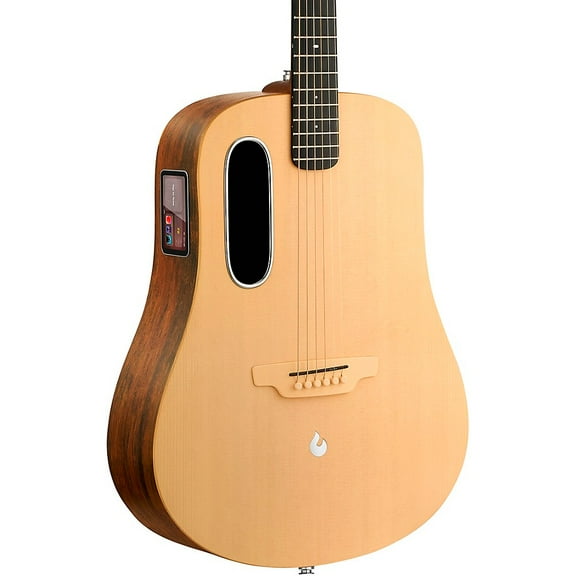 LAVA MUSIC LAVA ME 4 Spruce 41" Acoustic-Electric Guitar With Airflow Bag Natural