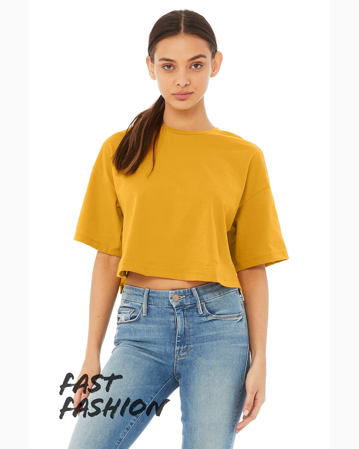 bella canvas mustard yellow shirt