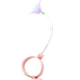 thumbnail image 2 of Esquirla Cat Feather Collar Toy Funny Cat Feather Toy Cat Teasing Stick for Small Cats Pink, 2 of 8