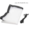 thumbnail image 1 of Lona impermeable multifuncional transparente de polietileno, lona impermeable para balcón, refugio contra la lluvia, tela de plástico resistente al viento para exteriores, lona para lluvia fría, 1 of 8
