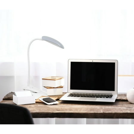 Simple Designs - Flexi LED Rounded Clip Light - Gray