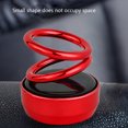 thumbnail image 4 of Solar Energy Air Freshener Double Loop Rotary Suspension Auto Aromatherapy Decoration Perfume Styling, 4 of 9