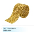 thumbnail image 3 of 1 Roll 1 Yard Self Adhesive Crystal Rhinestone Diamond Ribbon for Arts & Crafts Project Gold, 3 of 5