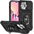 thumbnail image 1 of Estuche GANGXUN para iPhone 14 Pro Max, soporte giratorio 360°, estilo mecánico y magnético, 1 of 5