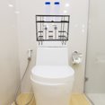 thumbnail image 2 of Bathroom Over Toilet Shelf Household Storage Shelf Space Saving Above Toilet Rack, 2 of 8