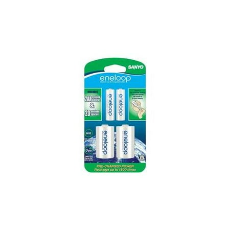 Panasonic eneloop D-Spacer Kit - Includes 2AA eneloop batteries