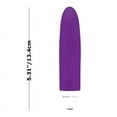 thumbnail image 4 of Bodywand Mini Rouge à Lèvres Balle Vibrante, Violet Néon, 4 of 4