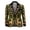 Army Green #37, variant on Mens Christmas Blazer Long Sleeve Classic Holiday Pattern Jacket Lapel Snowflake Print Coats Fall Winter Trendy Festive Holiday Print Jackets Red L