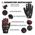 thumbnail image 4 of Guantes De Protección Aptos Pantalla Táctil Para Motocicleta, 4 of 8