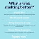 thumbnail image 4 of Wax Melts Happy Wax Latte con aroma a vainilla, 240 ml, 4 of 6