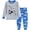 3# Gray, variant on FEDPOP Toddler Boys Pajamas Truck Graphic Long Sleeve Sleepwear Kids Pjs Set Size 3T