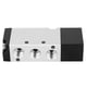 thumbnail image 2 of Válvula Neumática, Válvula Solenoide Neumática Compacta Portátil De 2 Posiciones Y 5 Vías Para Equipos Neumáticos OTVIAP 4A110-06, 2 of 8