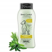 Wahl Shed Control Pet Shampoo for Animal Shedding & Dander - Lemongrass, Sage, Oatmeal & Aloe for Healthy Coats & Skin - 24 Oz