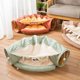 thumbnail image 4 of Pet Cat Tunnel Bed Interactive Play Toy for Ferrets  with Ball Indoor Kitten Pet Exercising Tunnel，Rabbit Collapsible Play Tube ShopWise Round, 4 of 10