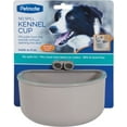 thumbnail image 4 of Petmate No Spill Rim Kennel Cup Pet Bowl Single For Dogs Cats Fits most Wire Doors or Crates, 21 fl oz (0.62 L), 4 of 5