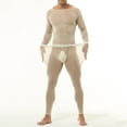 thumbnail image 6 of Dreluolixuan Lace Underwear for Men Soft Bottom Quick drying Hunting Gear Base Layer Winter Cold Weather Riding Top and Bottom Sets, 6 of 9