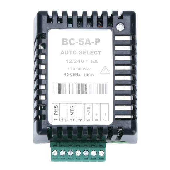 Battery Generator Battery Charger 170 To 300V BC-5A-P 12V 24V Automatic Intelligent Generator Battery Charger Module