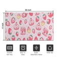 thumbnail image 5 of Strawberry Plants Fruit Dessert Milk Door Rugs,Washable Non Slip Door Mats Indoor,Decorative Door Mats,Entry Mat Indoor for Entrance,Bedroom,Kitchen,Bathroom,17"x30", 5 of 6