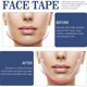 thumbnail image 3 of Cinta de lifting facial invisible en forma de V, 40/60/80 unidades, transpirable, herramientas de maquillaje instantáneo, 3 of 6