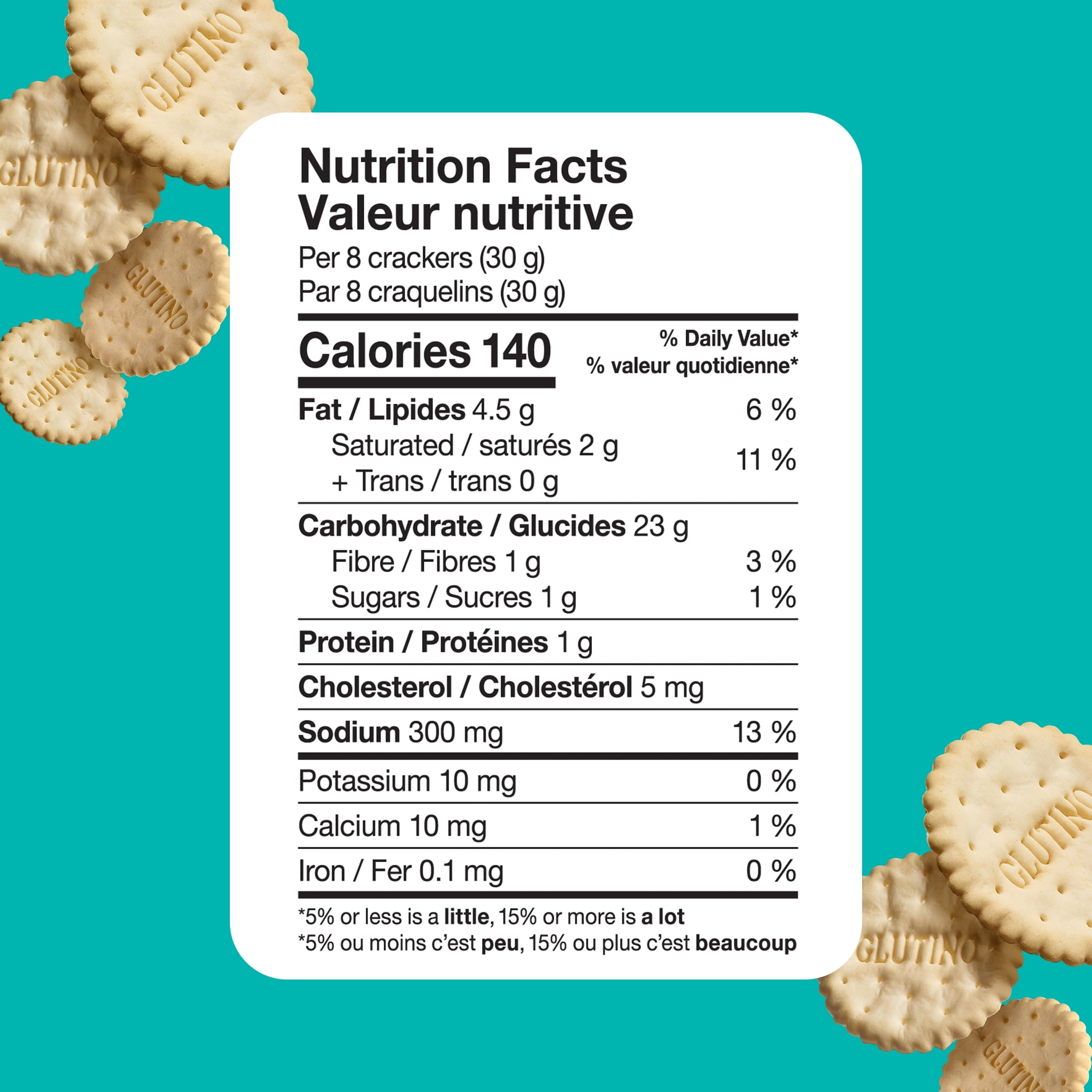 Glutino Gluten Free Original Crackers - 125 g (1 x 125 g)