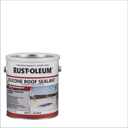 Rust-Oleum 338726 10 Year Fibered Silicone Roof Sealant gal