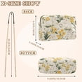 thumbnail image 4 of FORMRS Women Crossbody Purse with Chain Strap Vegan Leather Shoulder Handbag, White Rabbits, 4 of 7