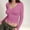 Light Purple, variant on SNKSDGM Casual Easter Shirt Womens Tops Dressy Casual Long Sleeve Women's Ribbed V Neck Slim Fitted T Shirts Basic Solid Long Sleeve Layering Tee Tops Going Out Tops for Women Trendy Winter