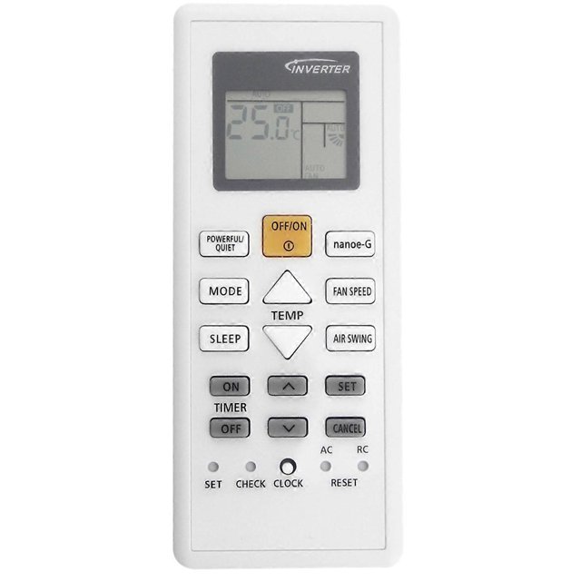 Replace A75C10600 AC Remote Control for Panasonic A75C10600 Air Conditioner Remote Control