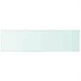 thumbnail image 2 of vidaXL Shelf Panel Glass Clear 90x25 cm, 2 of 2