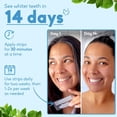thumbnail image 3 of The Humble Co Advanced Teeth Whitening Strips, Non-Peroxide, Enamel-Safe, Vegan Formula, 14 Treatments, 28 Strips, 3 of 7