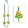 Club Pack of 12 Yellow and Green Tropical Beach Luau Duckie Party Bead Necklaces 42"