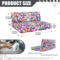 thumbnail image 7 of HELLHERO Camper Cushion Covers Comfortable Easy Installation, Compatible with Station Wagon RV RV Dinette Cushion Covers(Rabbit Easter Egg Pattern), 7 of 7
