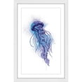 thumbnail image 2 of "Jellyfish Blue Purple" Framed Painting Print, 2 of 5