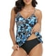 thumbnail image 3 of Traje de baño tankini, traje de baño tankini con cuello en V para mujer, traje de baño tankini para mujer, rendimiento inigualable, 3 of 9