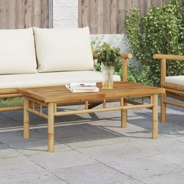 vidaXL Coffee Table Accent Living Room Bedroom Hallway Office Furniture Bamboo