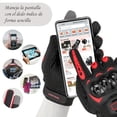 thumbnail image 4 of Guantes Para Moto Con Protección Anti Derrapes Color Rojo Talla XL, 4 of 7