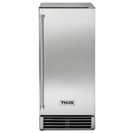 Thor Kitchen 15 in. 50 lbs. Built-In Ice Maker in Stainless Steel