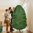 thumbnail image 5 of Christmas Tree Storage Bag Heavy Duty Tear Proof Material Holds 6 Foot Assembled Trees Textile Storage Organizer Protector, 5 of 6