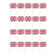 thumbnail image 1 of 200pcs banderas de dientes banderas fiesta festivo de dientes banderas torta banderas decorativas decoraciones de pastel, 1 of 8