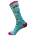 thumbnail image 5 of Women's F*cking Magical Socks Funny Magical Rainbows and Unicorns Footwear, 5 of 8