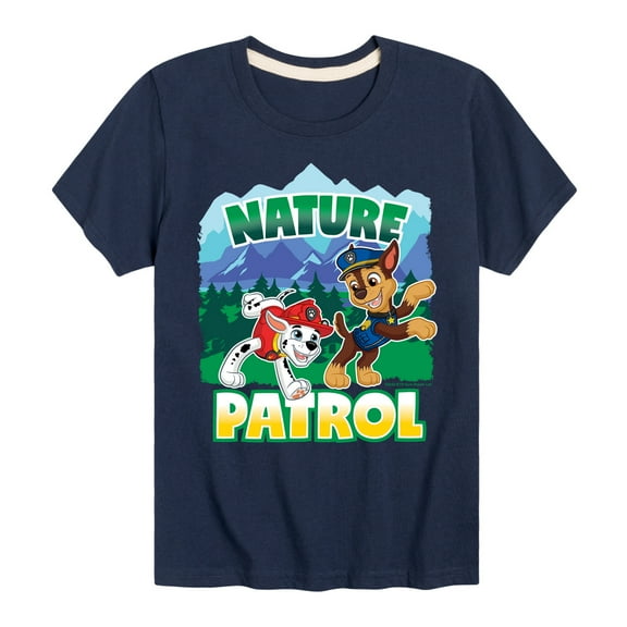 Paw Patrol - Nature Patrol - Toddler And Youth Short Sleeve Graphic T-Shirt
