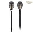 thumbnail image 1 of 2 Pack Solar Torch Light With Flickering Flame,torch For Garden Decorations, 1 of 5
