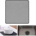 thumbnail image 1 of Silicone Sink Protector Mat Kitchen Grid Sink Liner (grey), 1 of 3