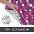 thumbnail image 6 of Rateoe Vintage Vinyl Record Pattern Flannel Door Mat Indoor Outdoor Entrance, Waterproof All-Weather Doormat,Fade Resistant, Low Profile Entryway Mat 16x24in, 6 of 7