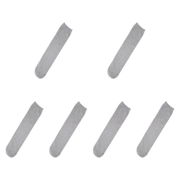 6x Calcetines protésicos, protección para muñones, absorción del sudor, algodón, transpirables, protección elástica, calcetines para amputados, XXL