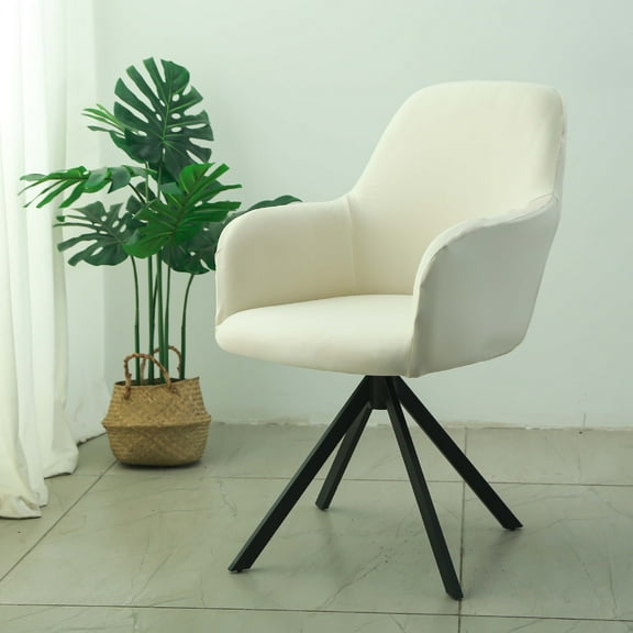 Namzi Swivel Armchair Accent Dining Chair Cover for Office with arms for Living Room,B17