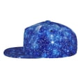 thumbnail image 3 of Adult Unisex Fashion Adjustable Baseball Cap, Christmas Star Snowflake Hip Hop Flat Brimmed Hat for All Seasons, 3 of 9